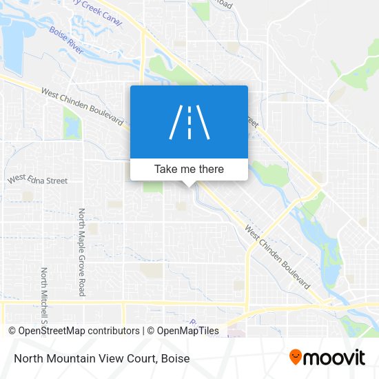 North Mountain View Court map