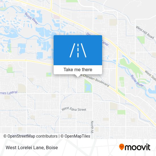 Mapa de West Lorelei Lane