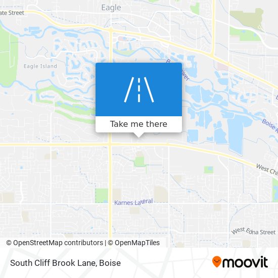 South Cliff Brook Lane map