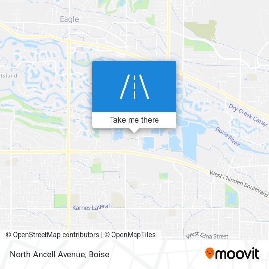 Mapa de North Ancell Avenue