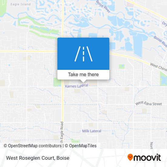 Mapa de West Roseglen Court