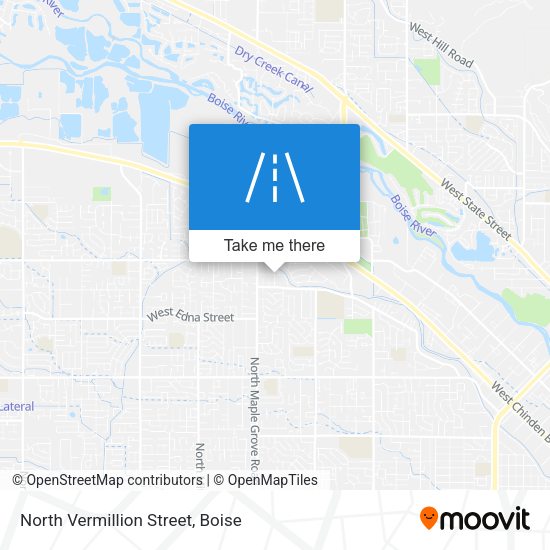 North Vermillion Street map