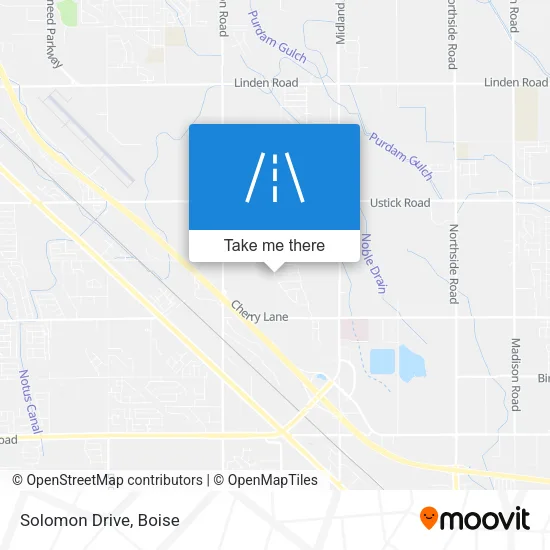 Solomon Drive map