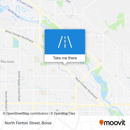 North Fenton Street map