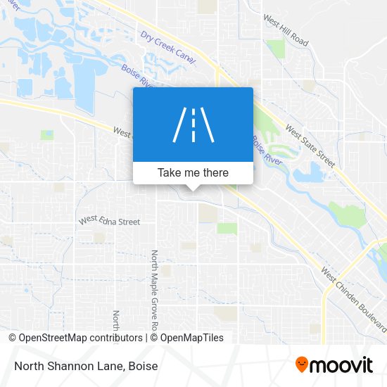 Mapa de North Shannon Lane