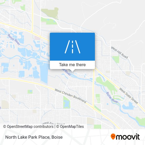 North Lake Park Place map