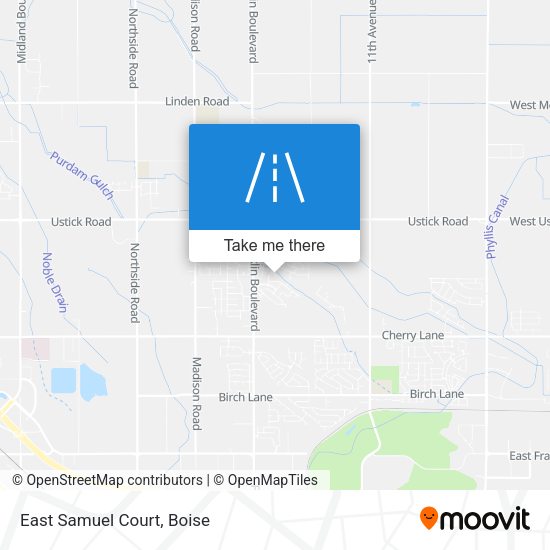 Mapa de East Samuel Court