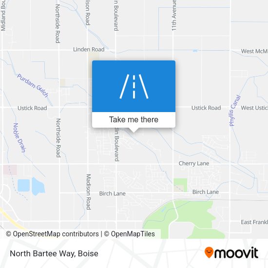 Mapa de North Bartee Way
