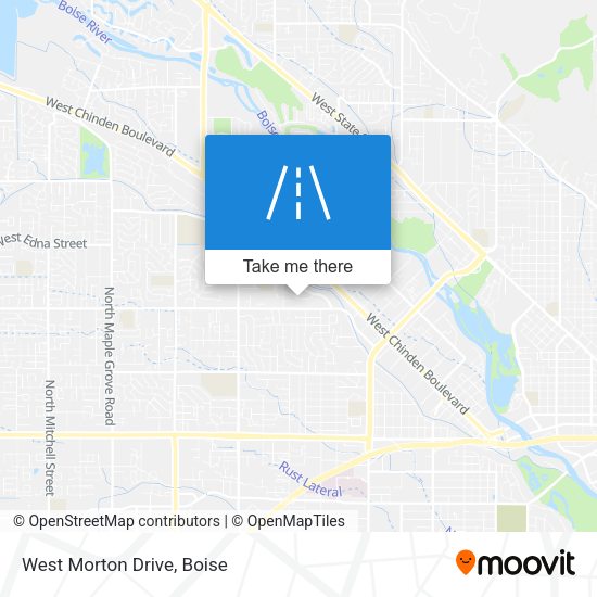 Mapa de West Morton Drive