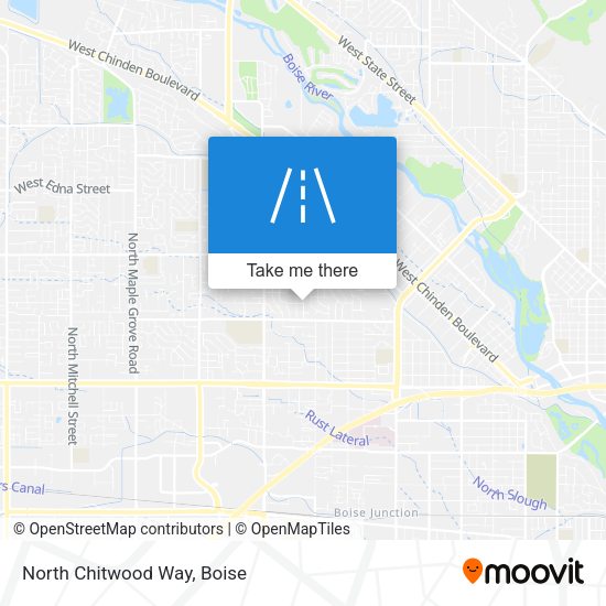 Mapa de North Chitwood Way