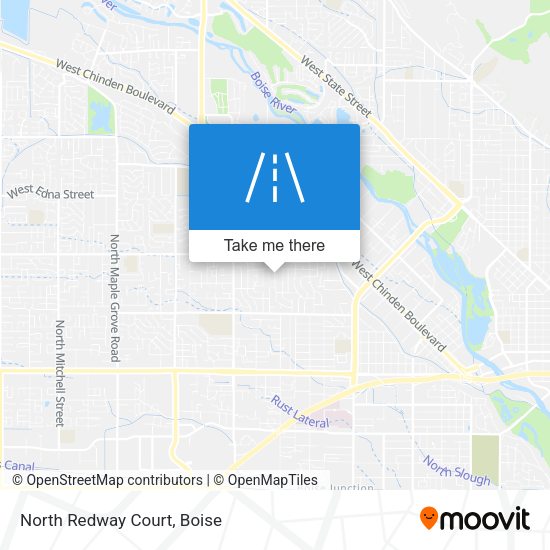 North Redway Court map