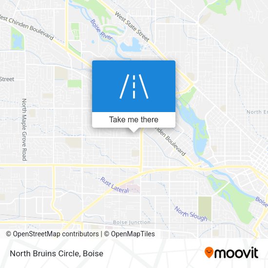 North Bruins Circle map