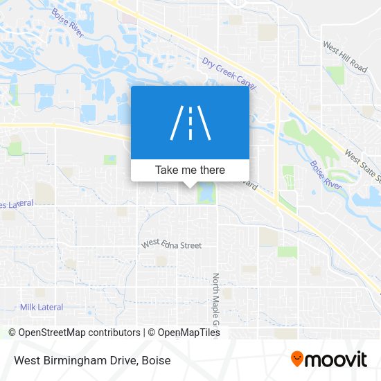 West Birmingham Drive map
