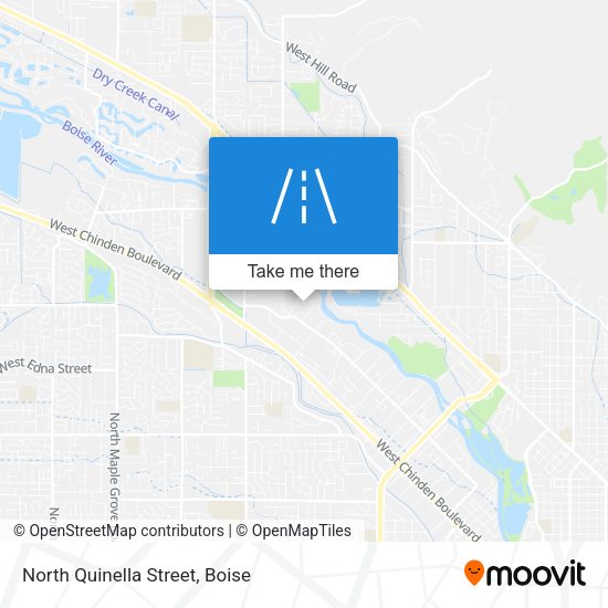 Mapa de North Quinella Street