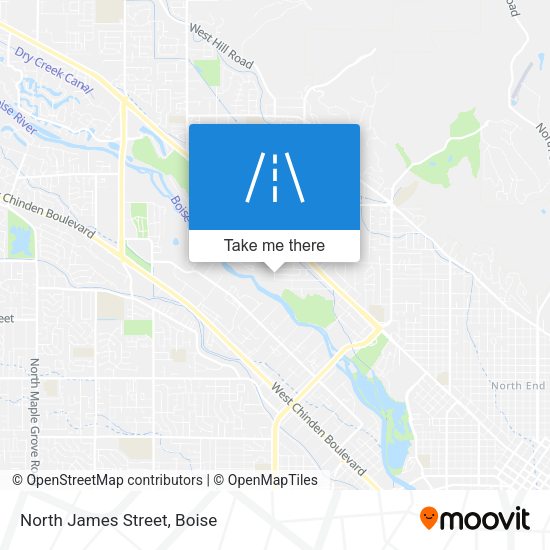 Mapa de North James Street