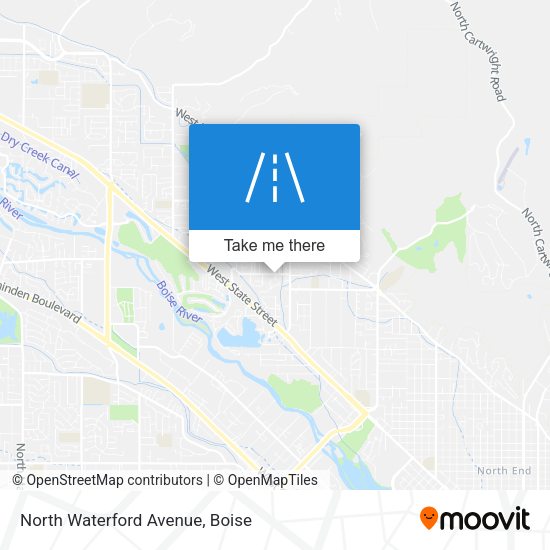 Mapa de North Waterford Avenue