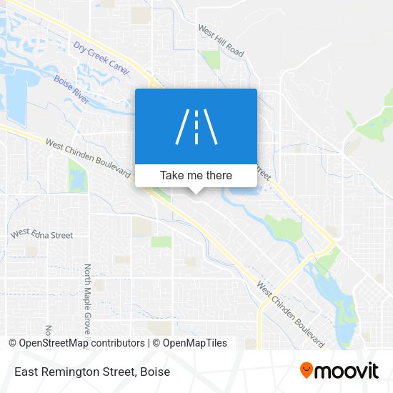 East Remington Street map