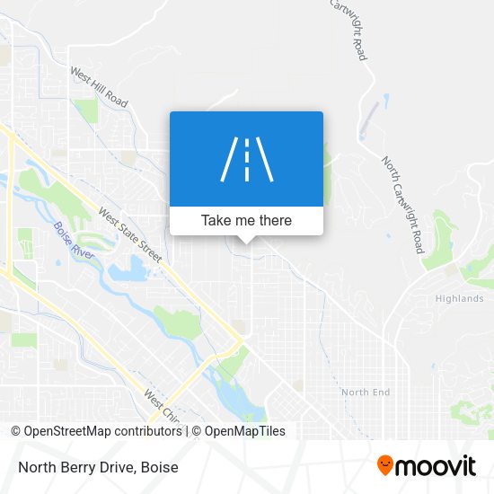 Mapa de North Berry Drive