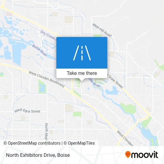North Exhibitors Drive map