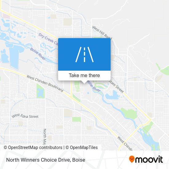 North Winners Choice Drive map