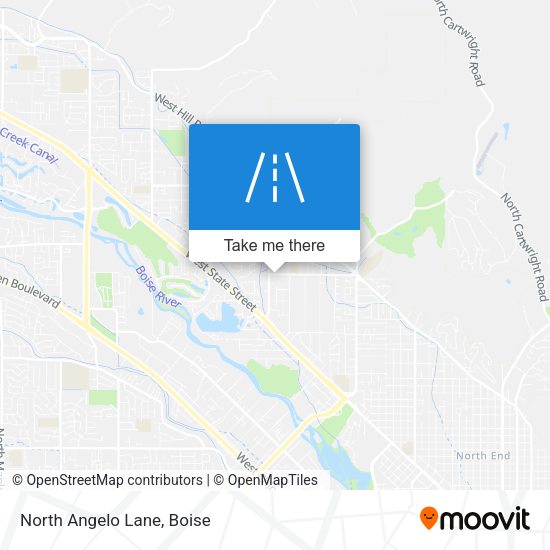 Mapa de North Angelo Lane