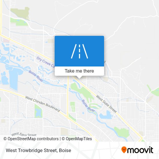 Mapa de West Trowbridge Street