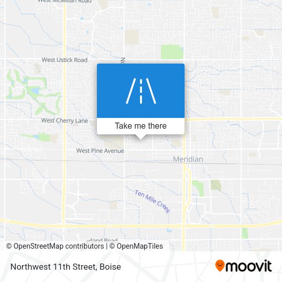 Mapa de Northwest 11th Street