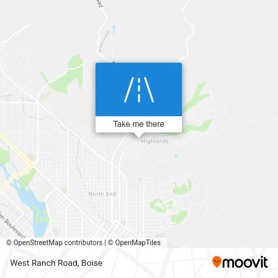 Mapa de West Ranch Road