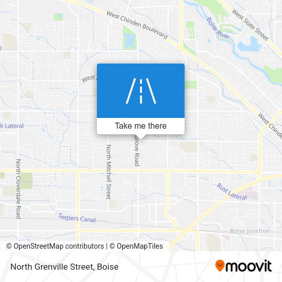 North Grenville Street map