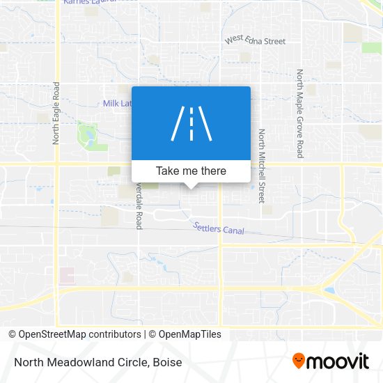 North Meadowland Circle map