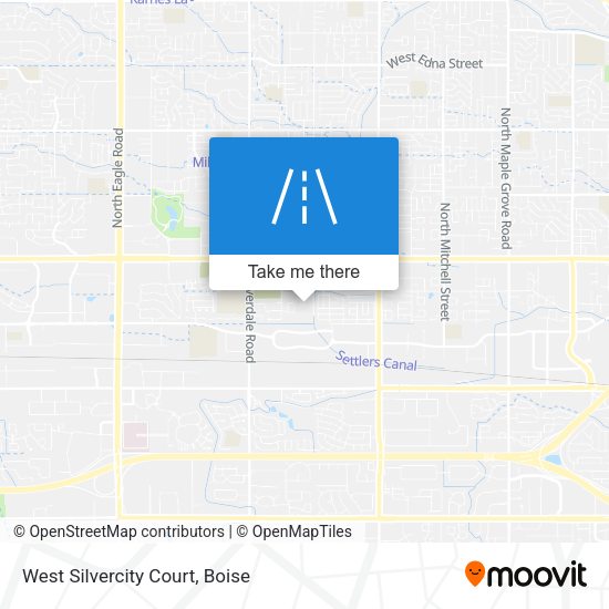 Mapa de West Silvercity Court