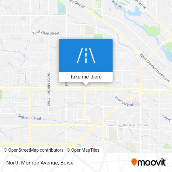 Mapa de North Monroe Avenue