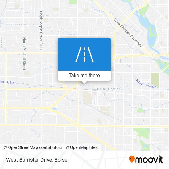 Mapa de West Barrister Drive