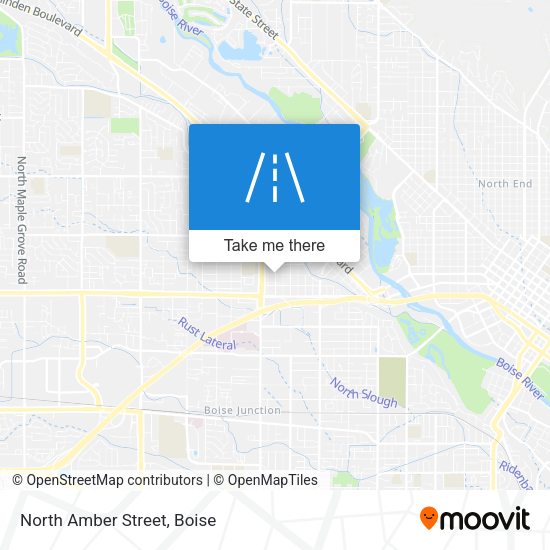 Mapa de North Amber Street