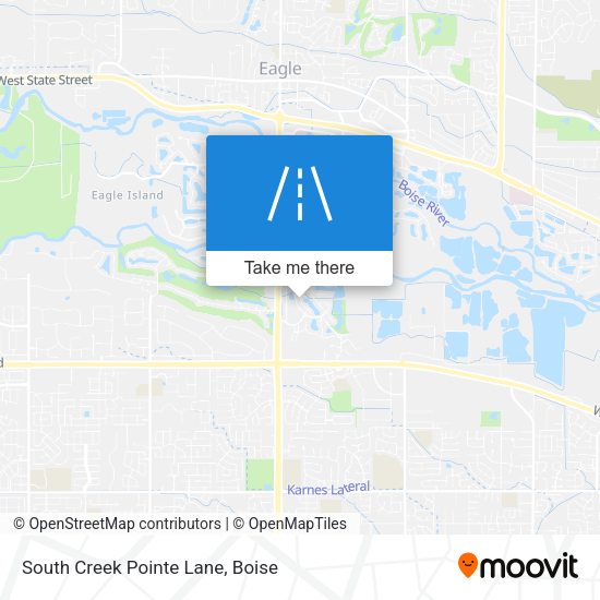 Mapa de South Creek Pointe Lane