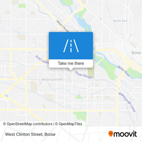Mapa de West Clinton Street
