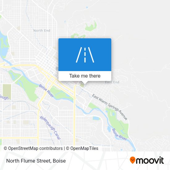 Mapa de North Flume Street