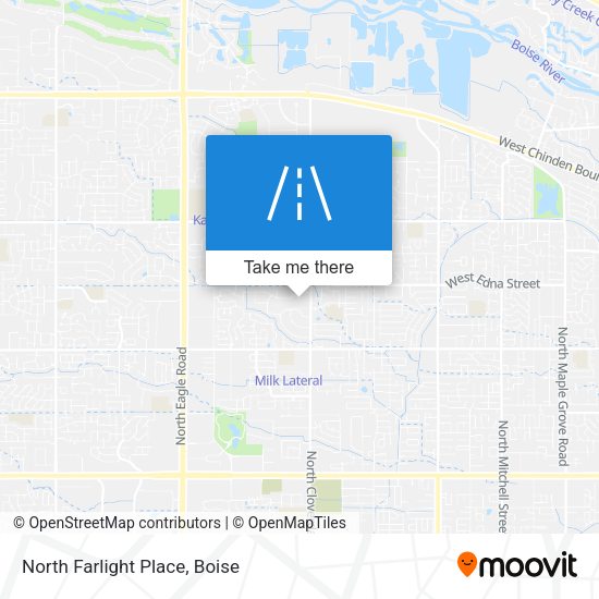 North Farlight Place map