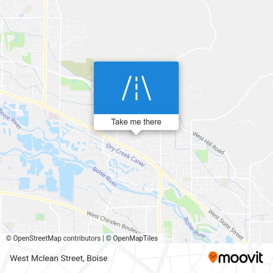 Mapa de West Mclean Street