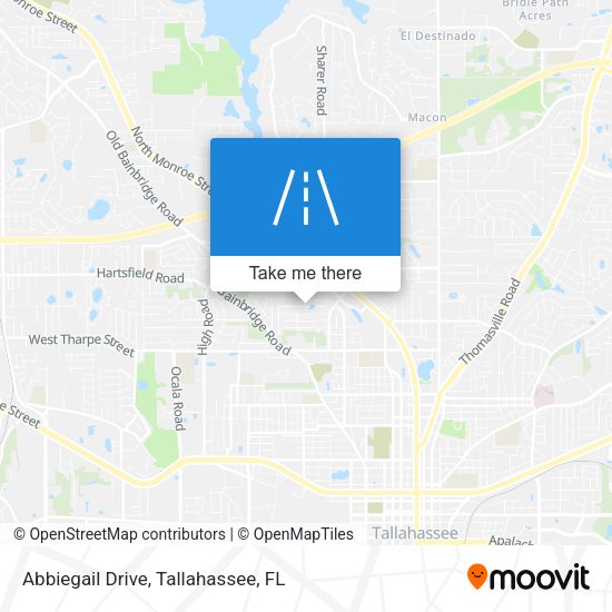 Abbiegail Drive map
