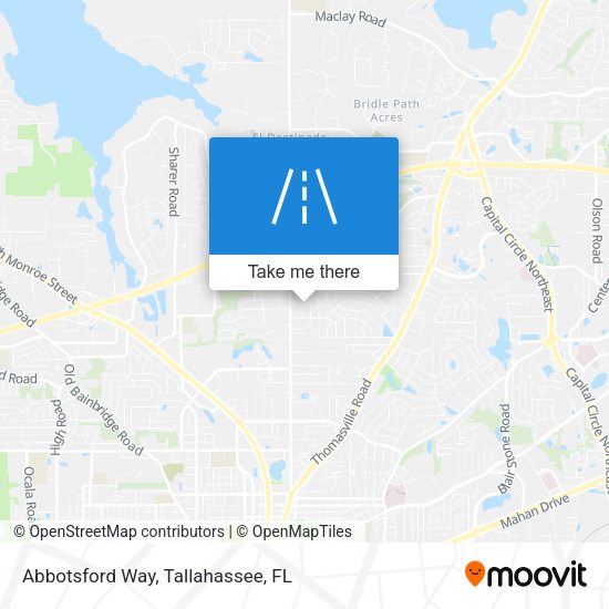 Abbotsford Way map