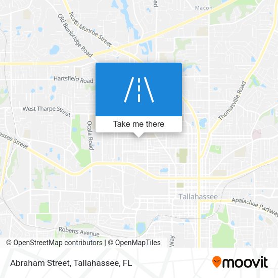Mapa de Abraham Street