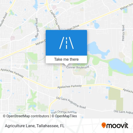 Agriculture Lane map