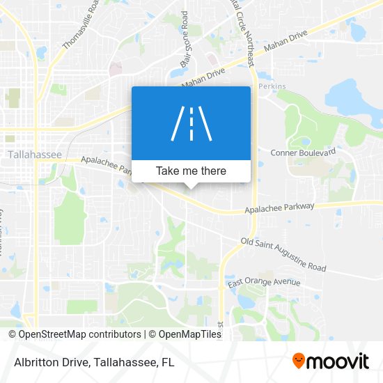 Mapa de Albritton Drive