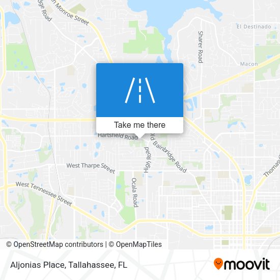 Aljonias Place map
