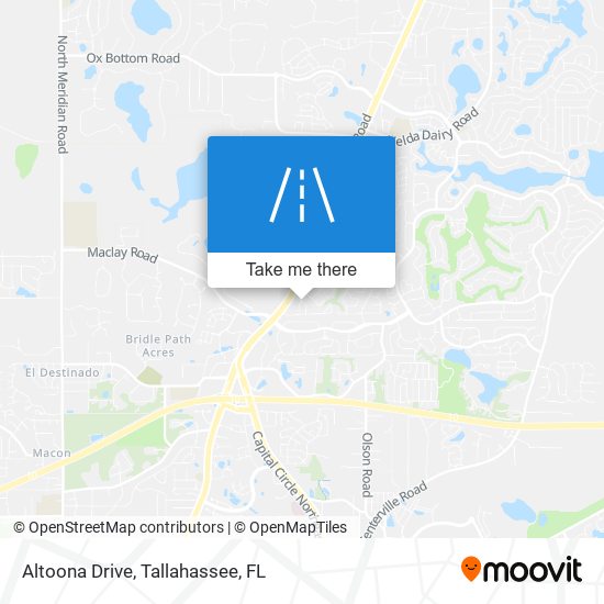 Mapa de Altoona Drive