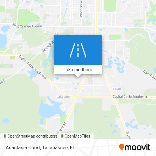 Anastasia Court map