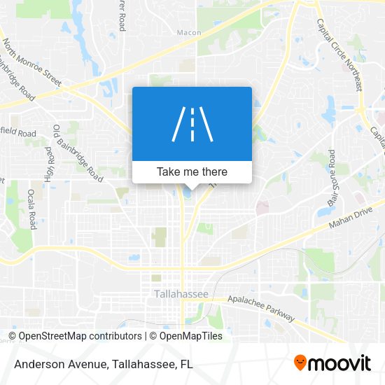 Mapa de Anderson Avenue
