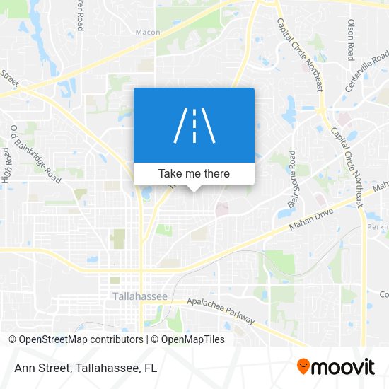 Mapa de Ann Street