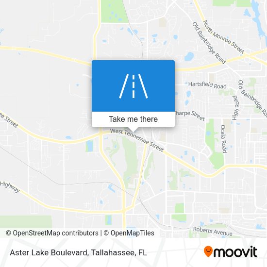 Mapa de Aster Lake Boulevard